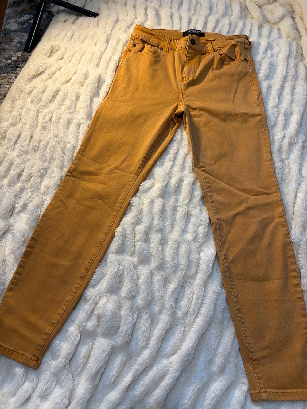 Liverpool Mustard Skinny Jeans